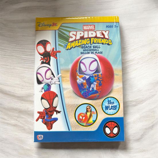 Picture of spiderman Beach Ball Swimming Pool Toy  33 cm spidey and friends beach ball
