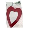 Picture of ZWEIGART DECO-PASSEPARTOUT heartFRAMES for cross stitch choose red cream pink