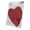 Picture of ZWEIGART DECO-PASSEPARTOUT heartFRAMES for cross stitch choose red cream pink