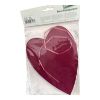 Picture of ZWEIGART DECO-PASSEPARTOUT heartFRAMES for cross stitch choose red cream pink