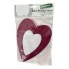 Picture of ZWEIGART DECO-PASSEPARTOUT heartFRAMES for cross stitch choose red cream pink