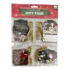 Picture of 40 x Christmas winter scene santa style Christmas Gift Tags 4 designs NEW