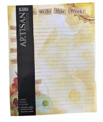 Picture of Lang Color My World Jumbo Weekly Planner by Lisa Kaus