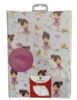 Picture of Pink Ballerina  Gift Wrap set 2 Sheets 2 Tags NEW
