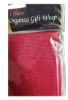 Picture of red organza gift wrap 1 sheet   50 x 75 x cm approx