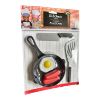Picture of Kids toy Frying pan ansd utensils egg burger patty Boxed Toy New - copy