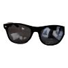 Picture of ladies black sunglasses dark lenses