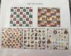 Picture of 10 sheets designer Christmas gift wrap paper GW0A   GW0A New