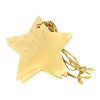 Picture of 10 x gold star christmas gift tags gold star mettalic gift tags with gold twine
