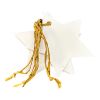 Picture of 10 x gold star christmas gift tags gold star mettalic gift tags with gold twine