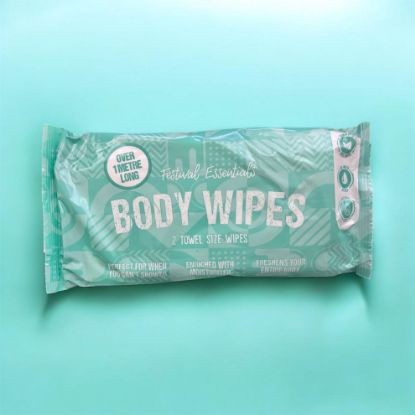 Picture of 2 x large body wipes festival towels New over 1 metre long each