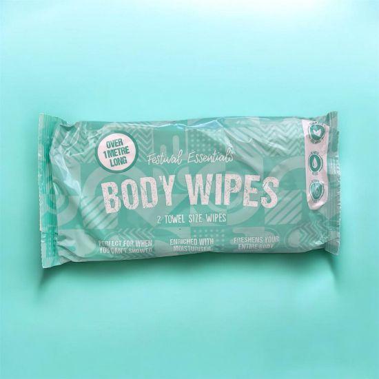 Picture of 2 x large body wipes festival towels New over 1 metre long each