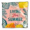 Picture of 15 x summer party napkins Living for summer tropical leaf design