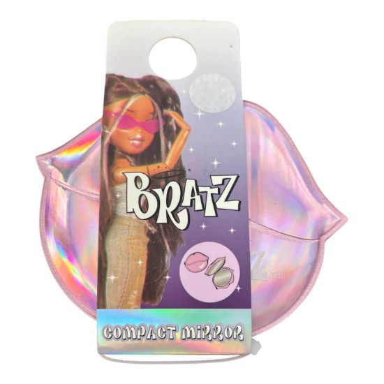 Picture of Bratz Compact Mirror Holographic design double sided New