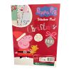 Picture of peppa pig sticker pad Christmas stickers waiting for santa