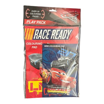 Picture of Disney Cars 3 Play pack colouring pads and pencil crayons set new