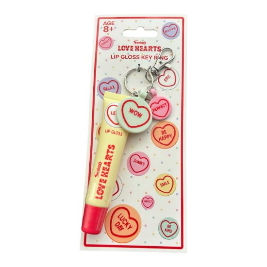 Picture of Swizzels Love Hearts Lemon Lip gloss with Charms New lip gloss key ring