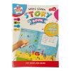 Picture of A4 Wipe Clean Story Creator Book Reading Writing Creative Reusable Learning Tool