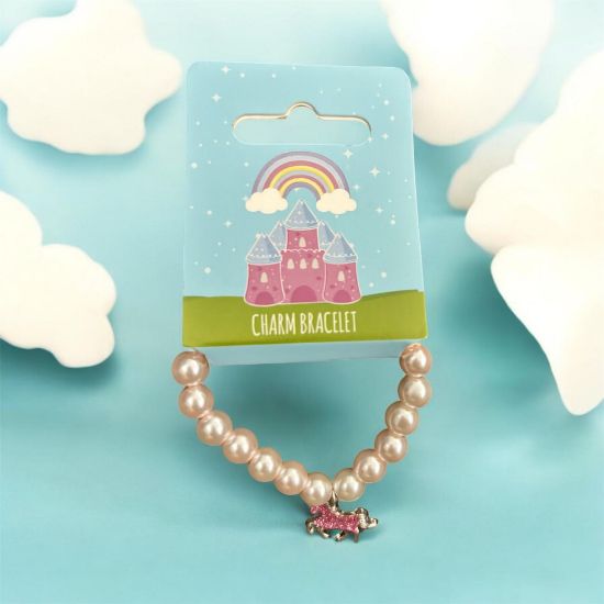 Picture of Unicorn charm bracelet NEW Beads bracelet with unicorn  charm