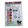 Picture of lol surprise painting set with brush sheets and pallete of paints