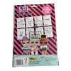 Picture of lol surprise painting set with brush sheets and pallete of paints