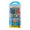 Picture of 4 x Papermate InkJoy Mini 1.0 mm Medium Nib Capped Ball Pen black green red blu