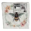 Picture of 20 x paper napkins Decoupage Bumblebee & flowers bee napkins