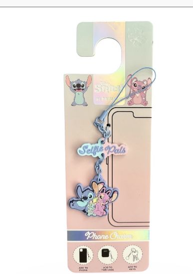 Picture of Disney  Stitch & Angel Selfie Pals Phone bag Charm phone charm New Lilo & stitch