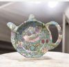 Picture of Strawberry Thief  Tea Bag Tidy Holder Bird and strawberry design New